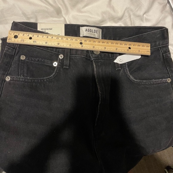 Agolde Cherie High Rise Straight in Distortion NWOT - Picture 4 of 4